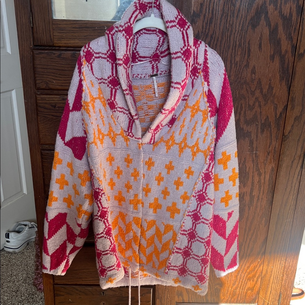 Free People Multicolor Knit Sweater